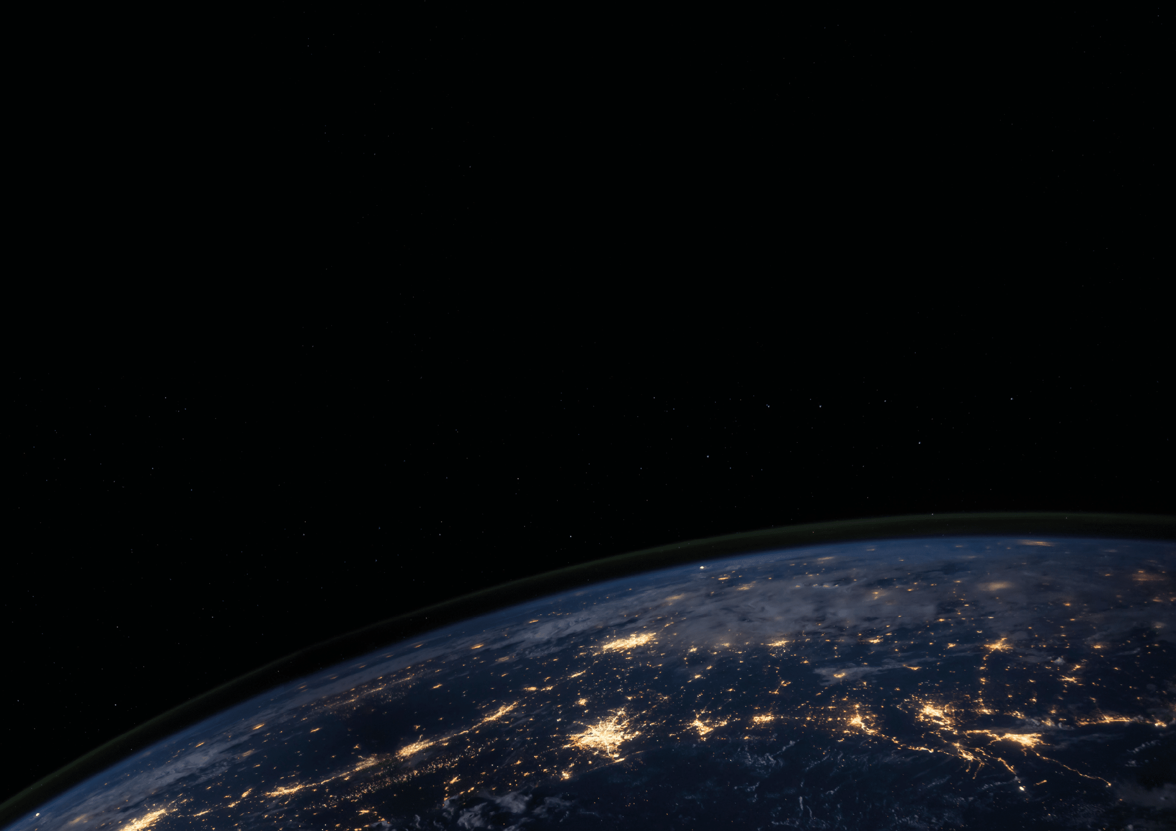 August 9, 2014 - Nighttime image showing city lights in at least half a dozen southern states from some 225 miles above planet Earth. Lights from areas in the Gulf Coast states of Texas, Louisiana, Mississippi and Alabama, as well as some of the states that border them on the north, are visible.